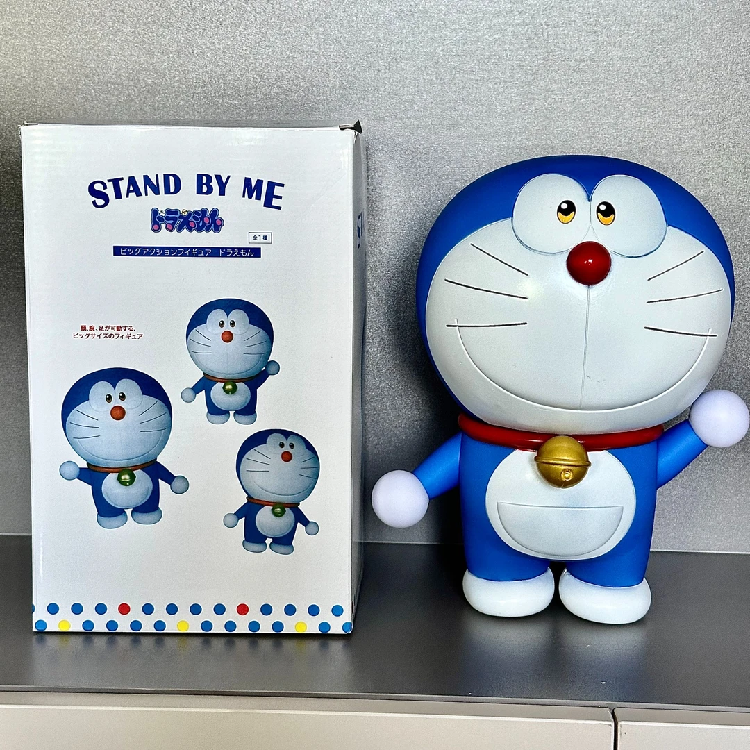 30CM【带彩盒】哆啦A梦手办家居摆件机器猫大号潮玩模型公仔蓝胖子