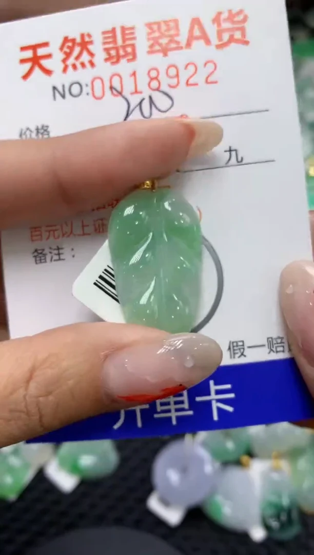 【闪购商品】翡翠颈饰18K金镶嵌1111111111