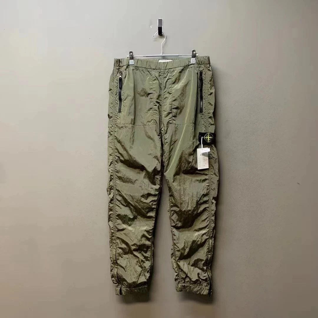 Stone island石头岛 /07711/18fw鼠尾草金属尼龙长裤 L码