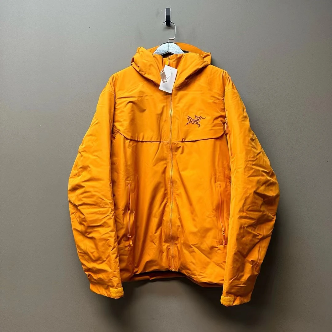 Arcteryx /06472/ Macai Lt 冲锋衣羽绒服 旷野橙 99新 XL码
