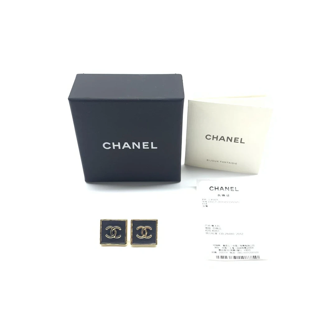 95新 Chanel/香奈儿 香奈儿/耳环/耳钉/耳夹/7855