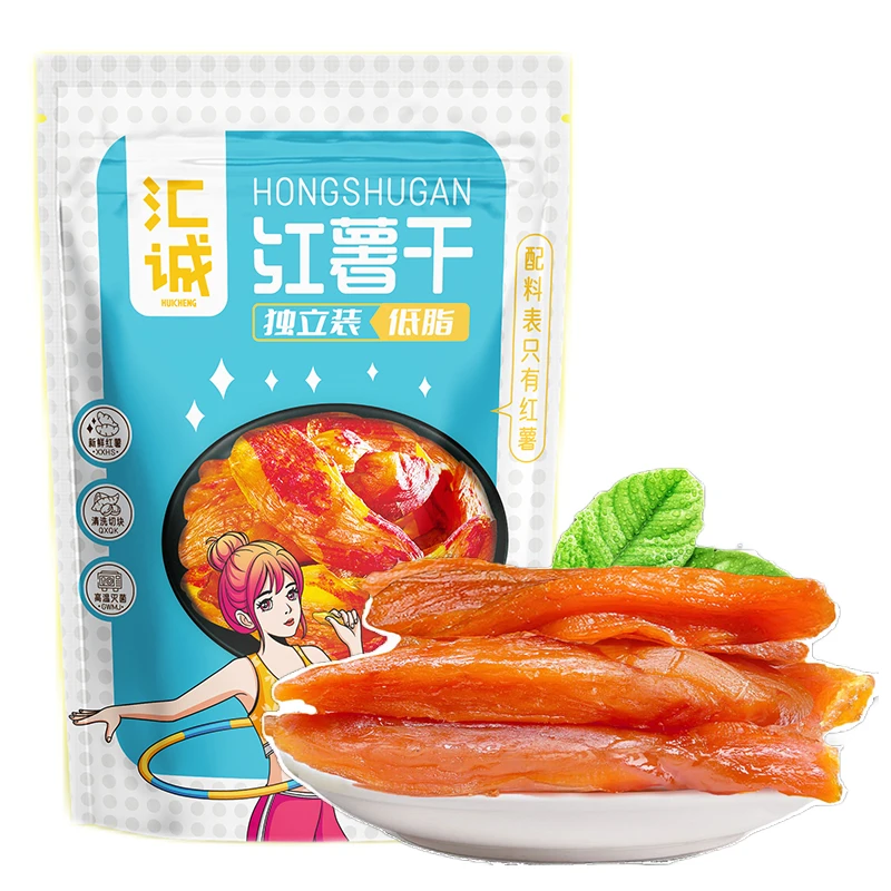 汇诚真空劲道香甜小香薯干蜜薯干农家原味干净细腻甜糯浓郁红薯干
