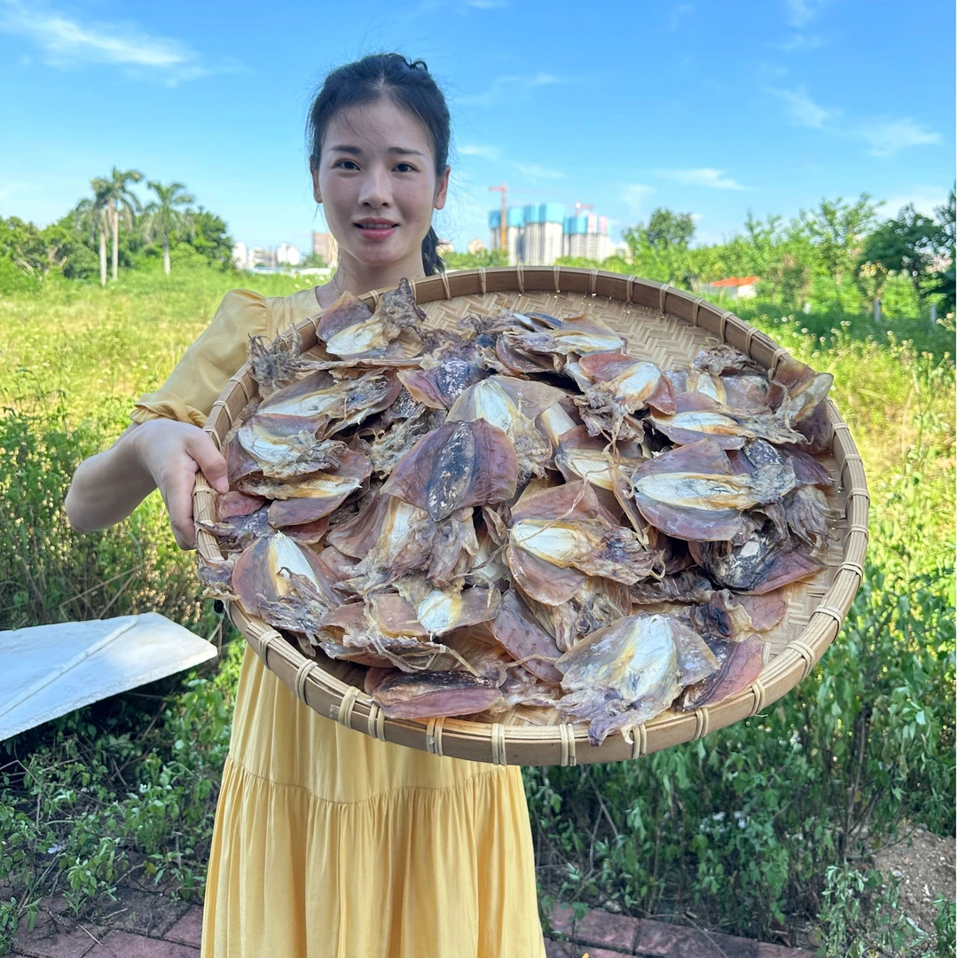 湛江特产墨鱼干250-500g无添加干货乌贼目鱼干海产品煲汤鲜嫩美味