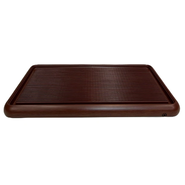 义盘坊红色景州款电木茶盘家用简约轻奢新中式排水式茶盘
