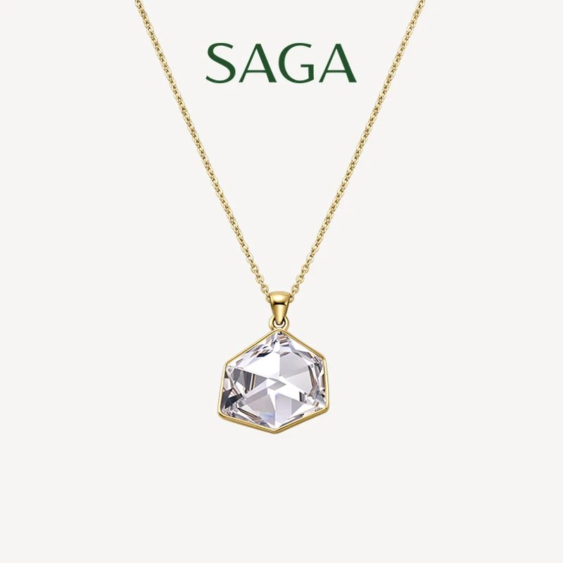 SAGA/世家 不锈钢项链 项链新品吊坠配饰礼物时尚风气质小众女款