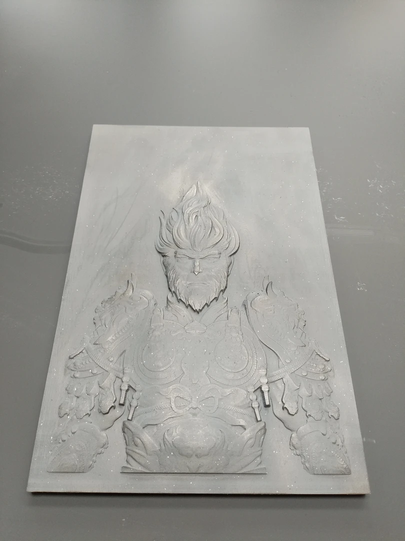 铜板拓画黑神话悟空