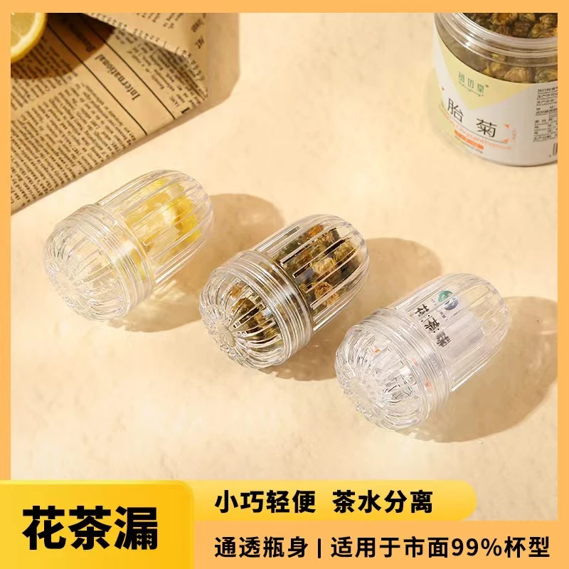 家用泡茶耐高温透明过滤球透明茶仓茶球茶球水杯女士专用高颜值