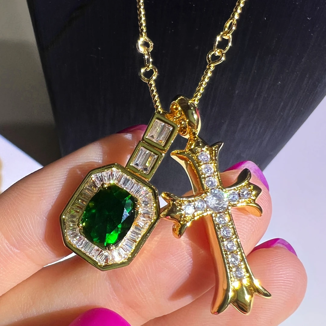 合金合成锆石项链 阳阳私藏｜富婆姐妹必入款-zyy138