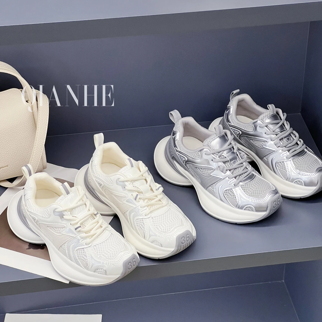 「Qan'h千合女鞋」•运动跑步休闲鞋2025新款百搭老爹鞋（1979）
