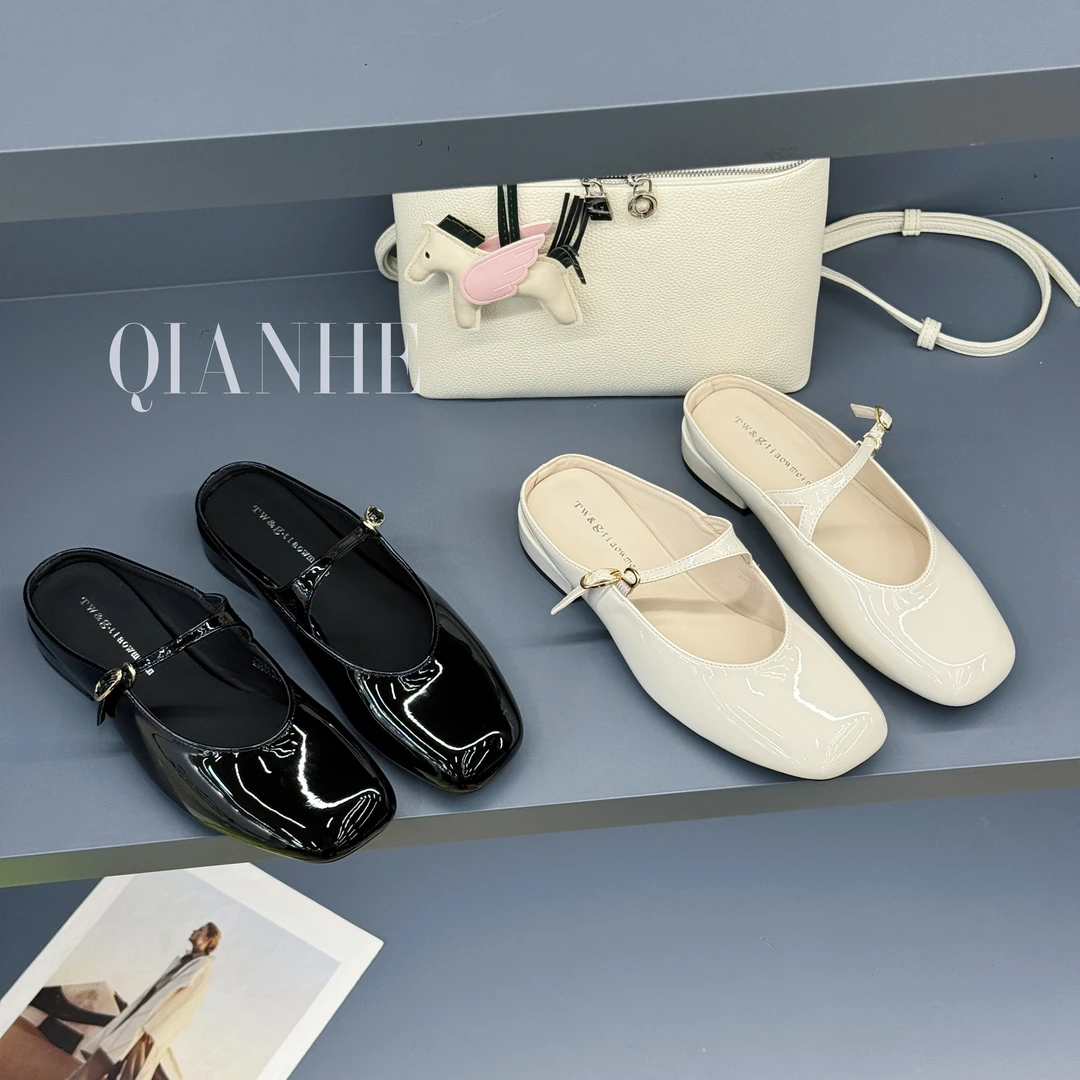 法式软底包头拖 断码清仓卖  没有运费险 要求高别拍 （9668-6）