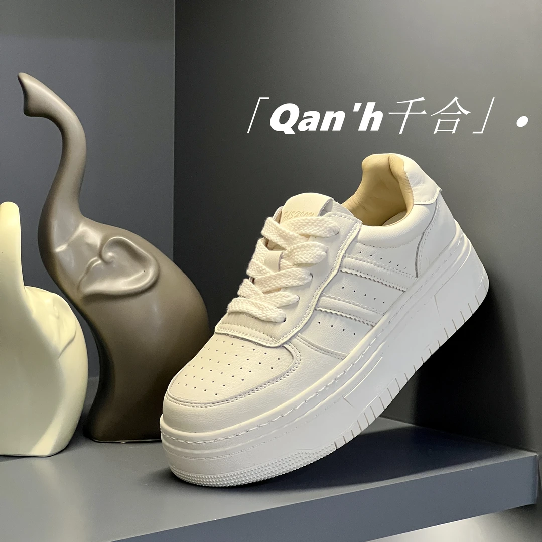 「Qan'h千合女鞋」• 空军低帮板鞋 次品瑕疵处理品开胶（188）