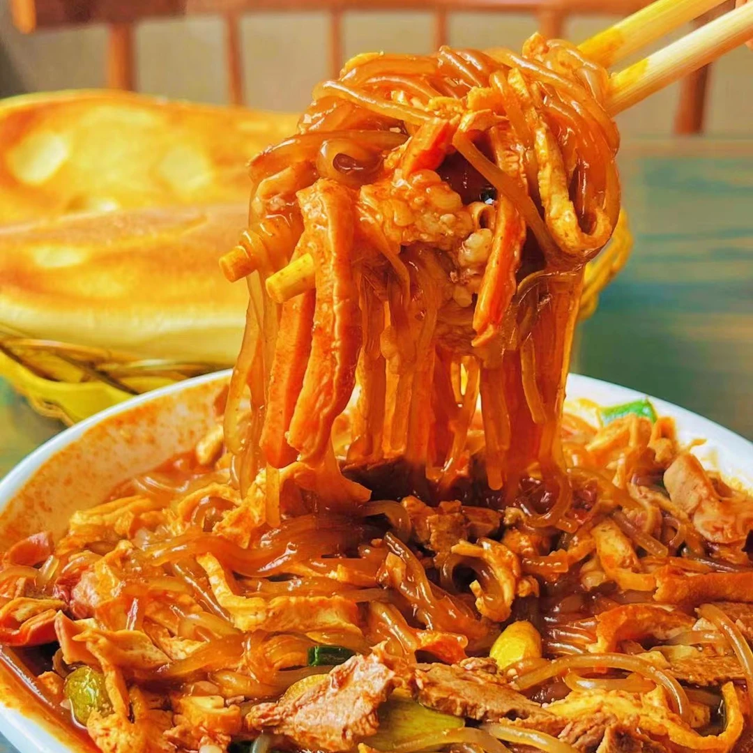 禹州书强牛杂炣豆腐粉条牛杂大锅烩菜农家菜便携户外美食特产美食