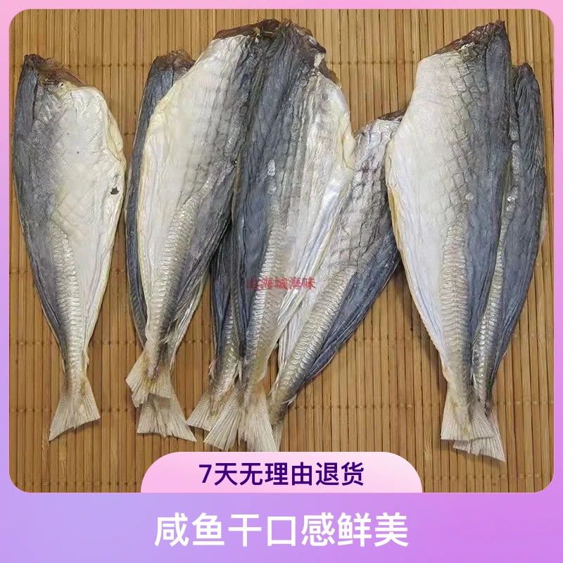 巴浪鱼 珠海特产 海鲜干货 咸鱼干 池鱼干泡水后香煎蒸焖等 500g