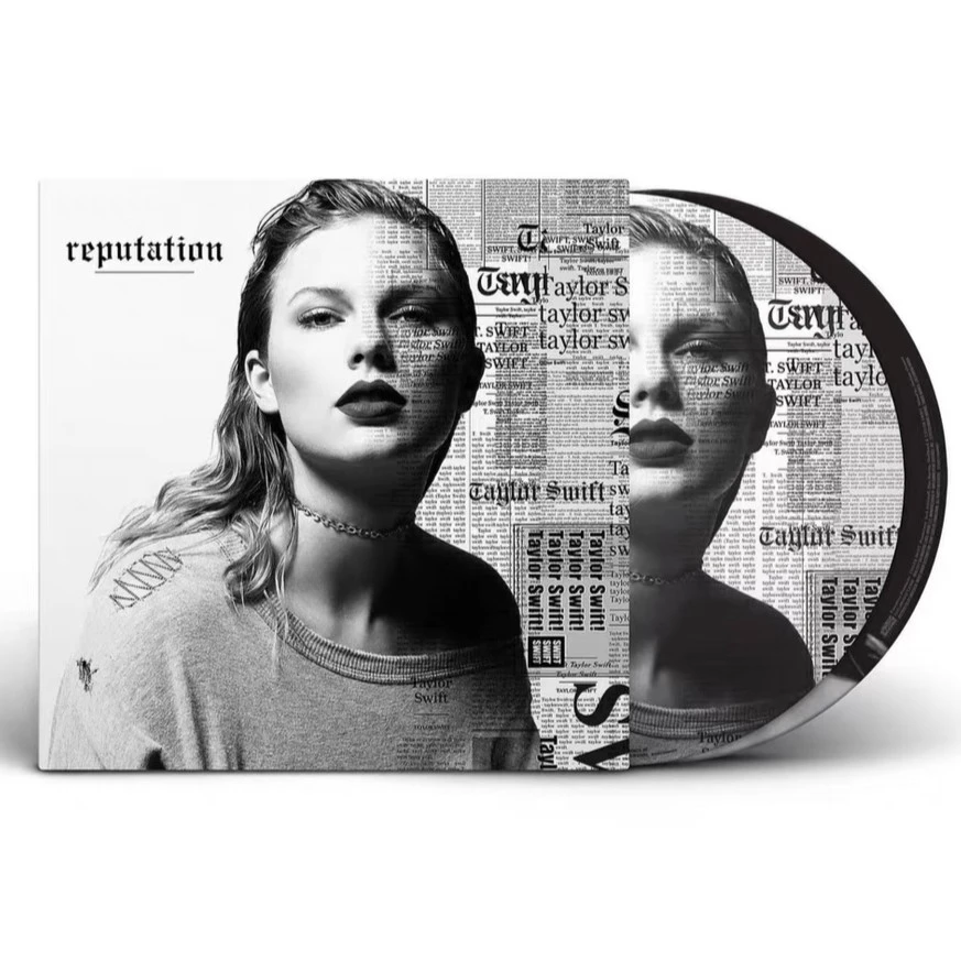 霉霉黑胶唱片 泰勒斯威夫特Taylor Swift reputation 限量画胶2LP