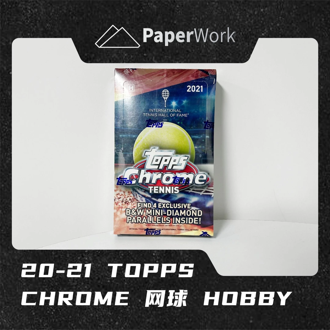 20-21 Topps Chrome Tennis 网球 Hobby