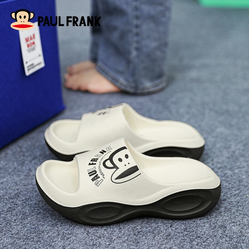 paul frank/大嘴猴情侣夏季情侣款外穿百搭网红款拖鞋男