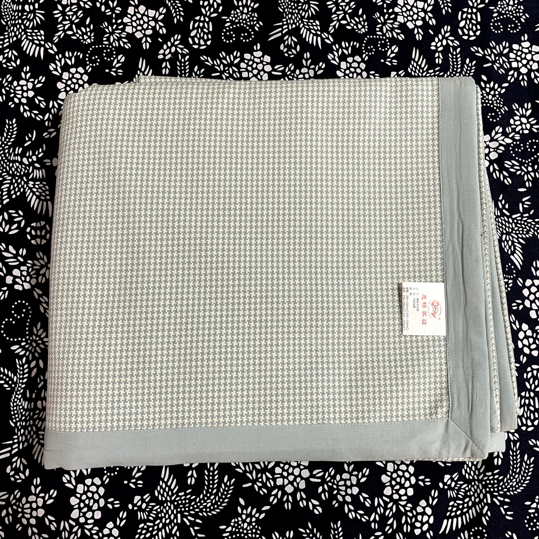 粗布凉席三件套手工透气