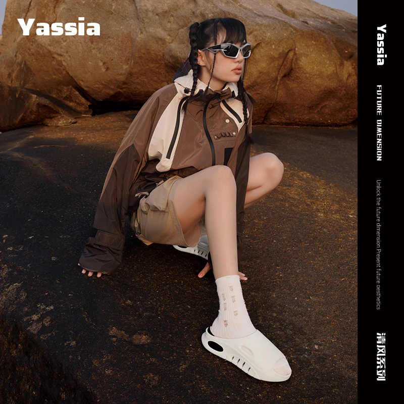 亚束2024新款清风系列夏季运动拖鞋男女外出防滑休闲户外沙滩