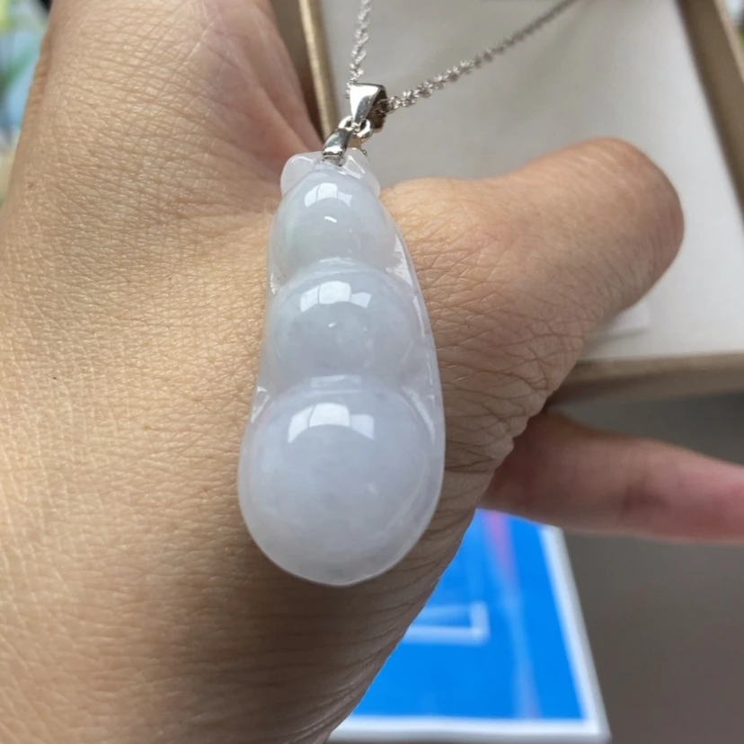 【闪购商品】翡翠颈饰银S925镶嵌6