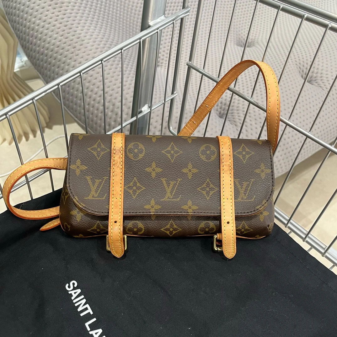 95新 LouisVuitton/路易威登 全原变形金刚小号斜挎包/7711390
