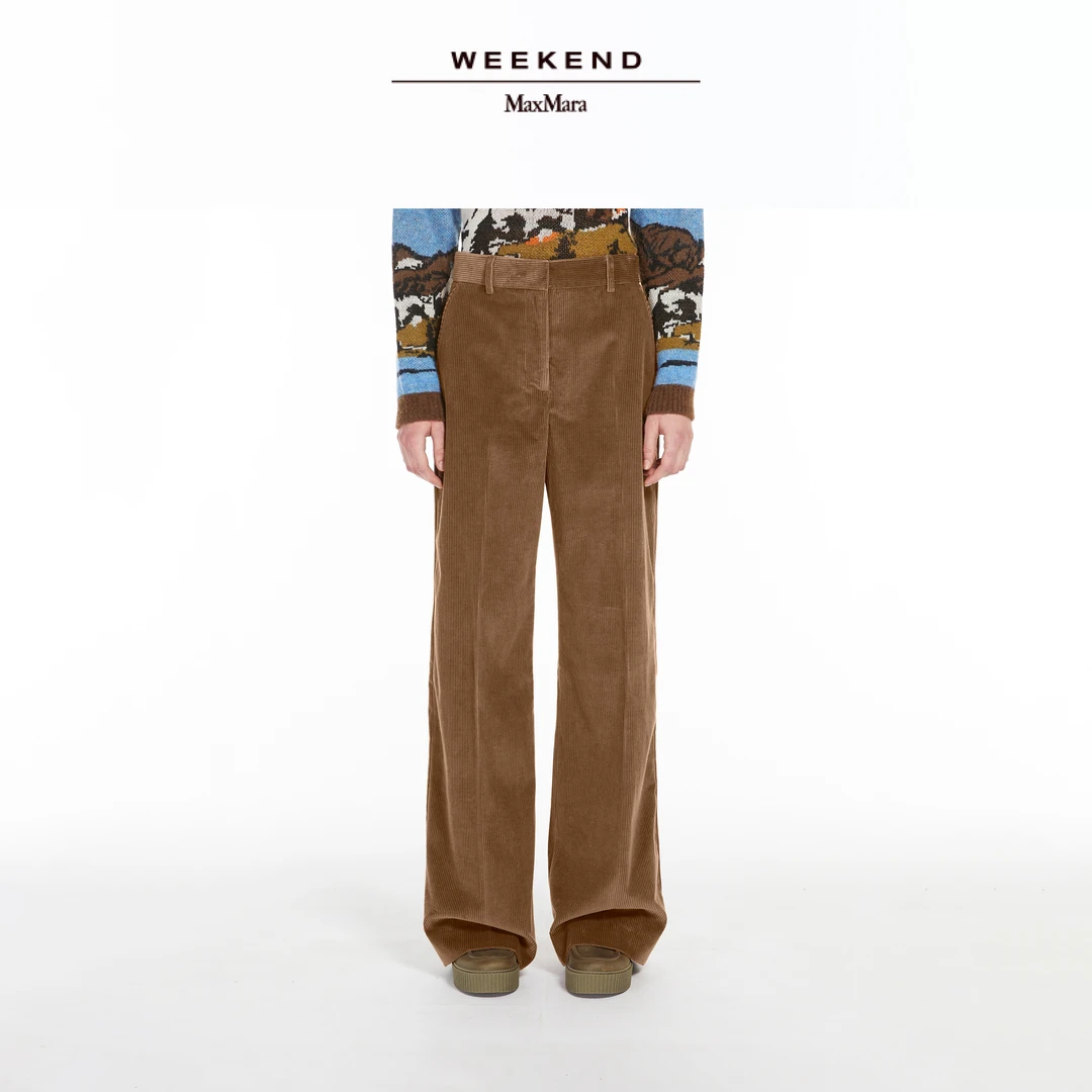 Weekend MaxMara 女装棉质阔腿长裤5136014206