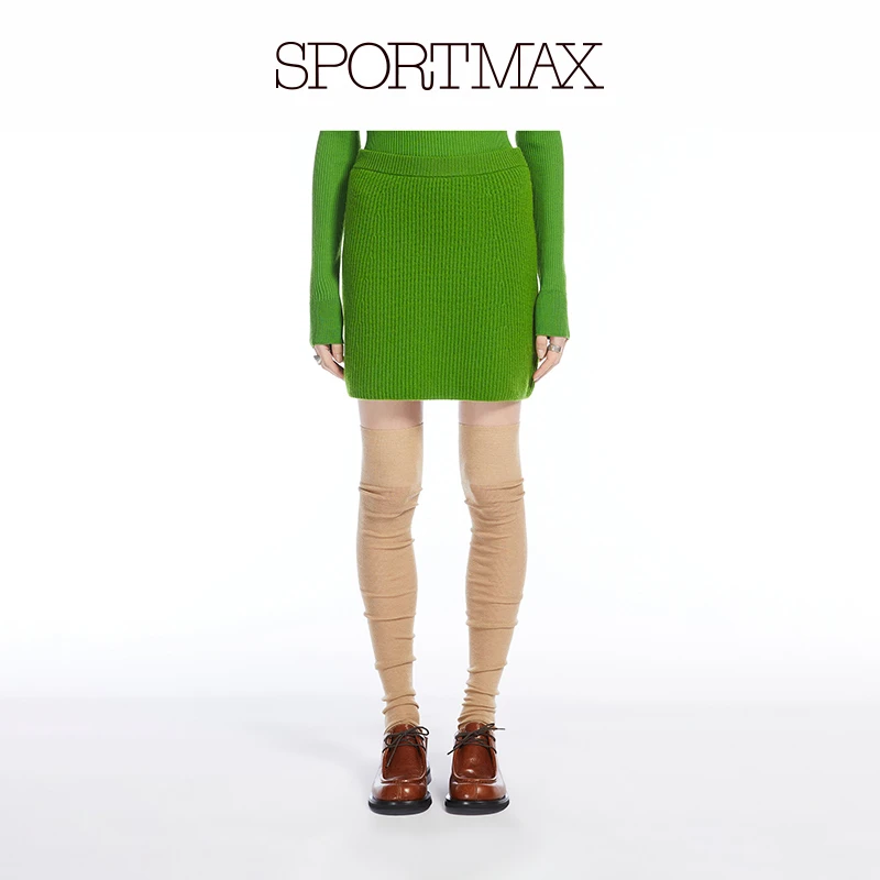 Maxmara Sportmax 女装羊毛针织半身裙2306014206
