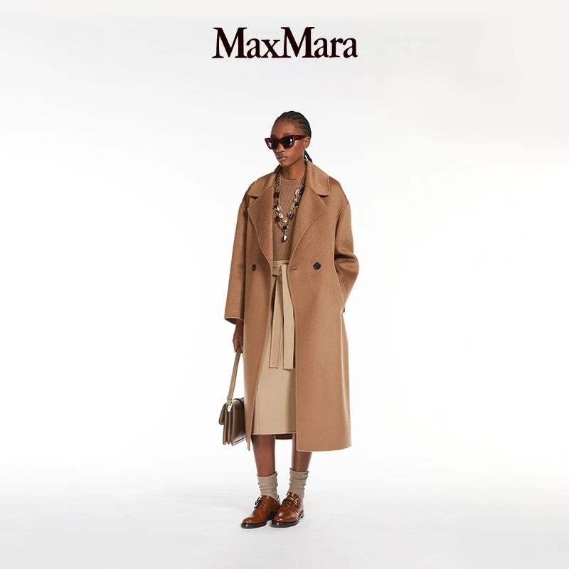 MaxMara 女装羊毛羊绒大衣外套9016124306