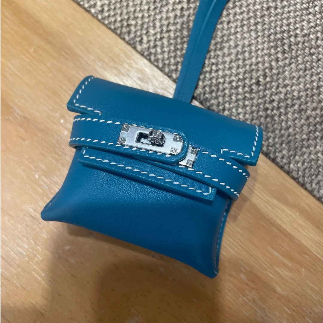 福利款手工蜡线真皮耳机包