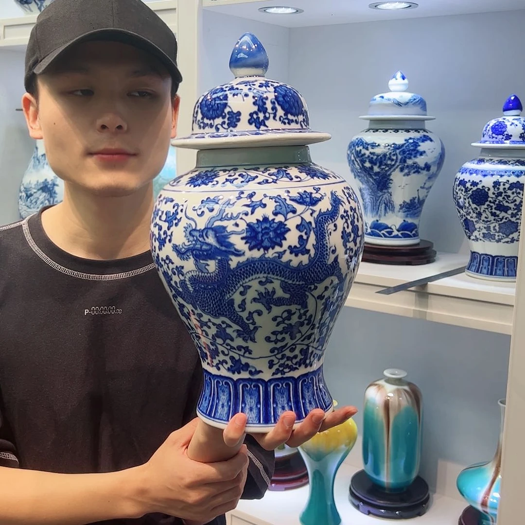 陶瓷花瓶摆件家居