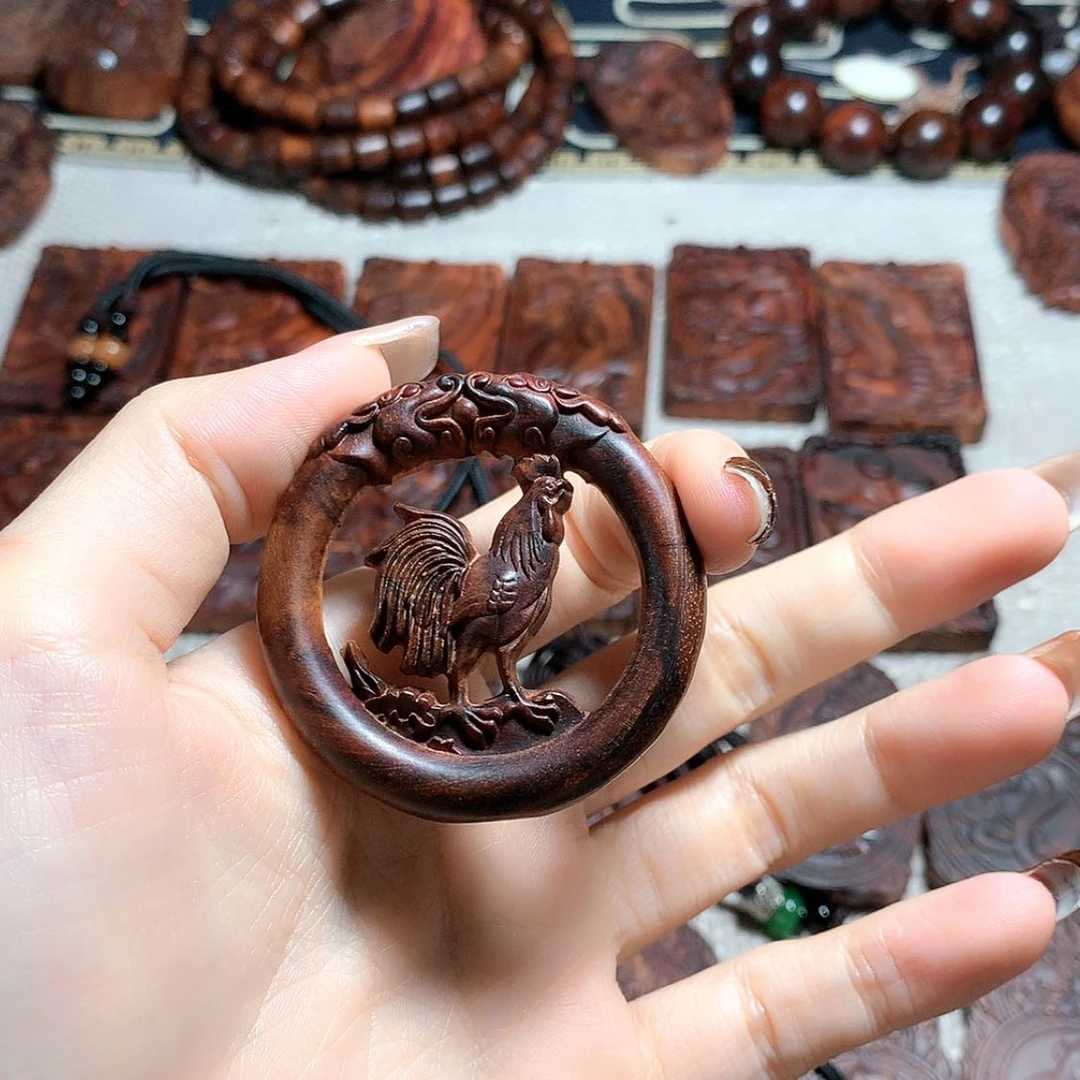 【闪购商品】降香黄檀吊坠郝*利