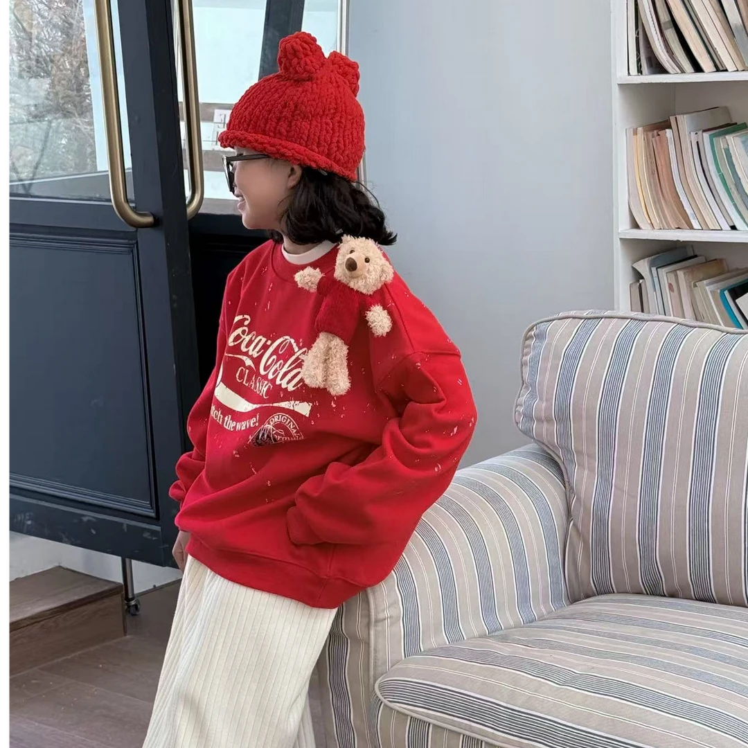 2025新年卫衣加绒，货号2361