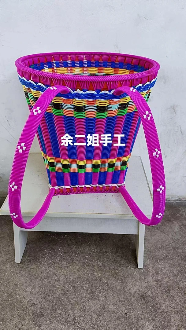 余二姐  成品 纯手工编织背篓 背筐 背箩