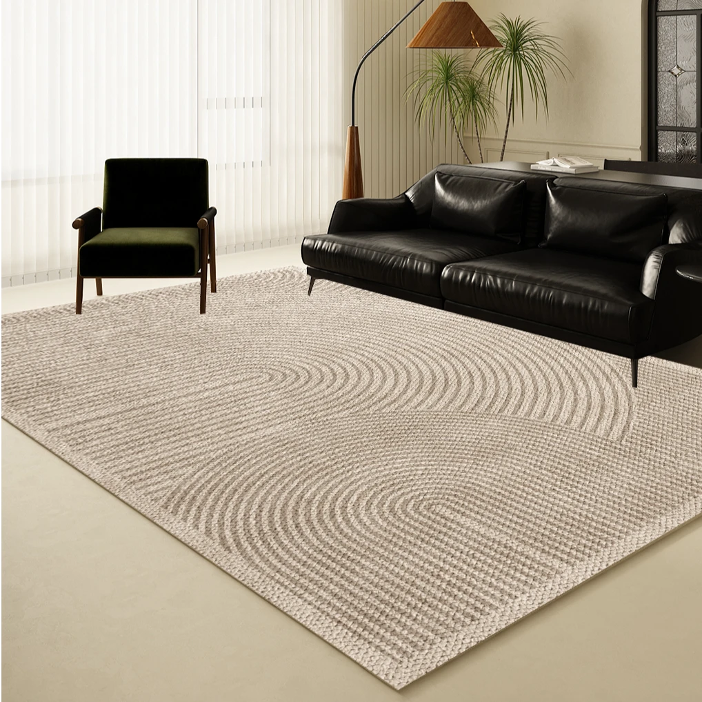 高端七防防滑加厚面料现代简约轻奢客厅耐脏地毯大面积水洗地毯