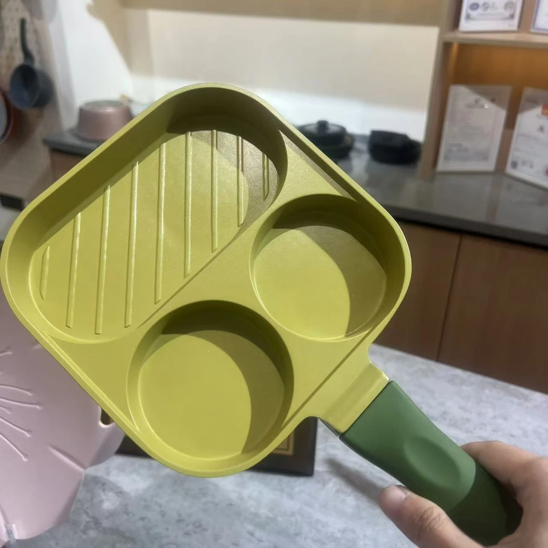18cm牛油果加厚煎盘复地电磁炉明火灶具通用高颜值厨具