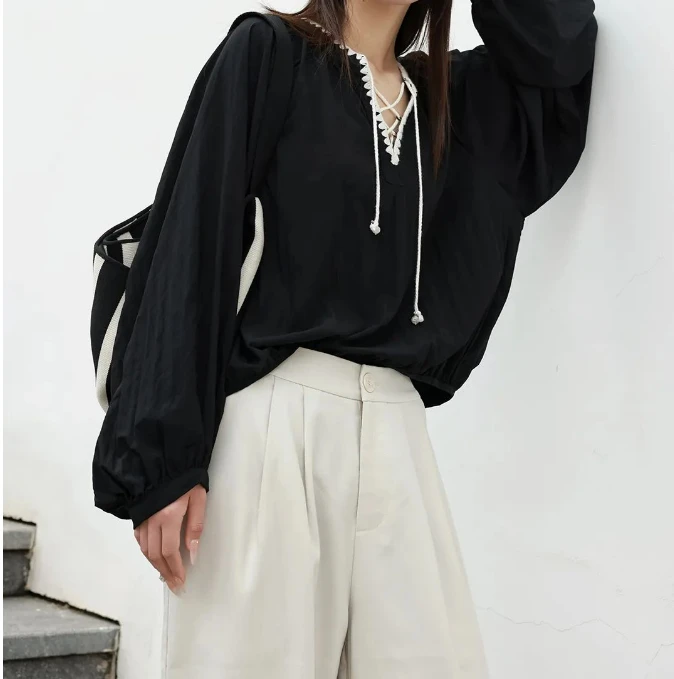 百搭女士气质裤子春秋显瘦洋气