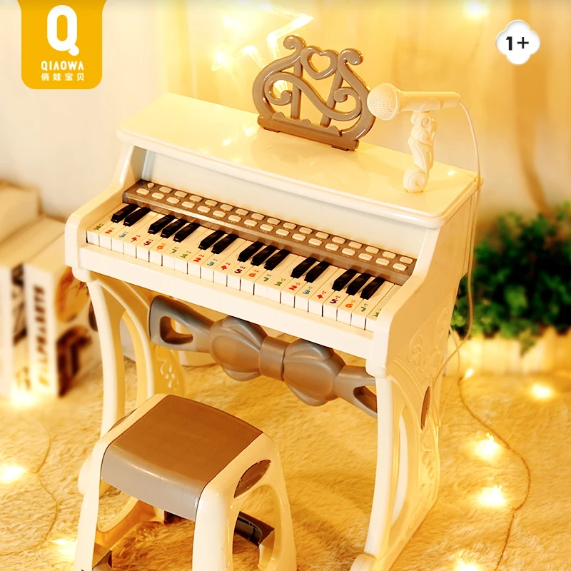 儿童小钢琴玩具初学电子琴小女孩1一3岁5男童宝宝生日礼物可弹奏2