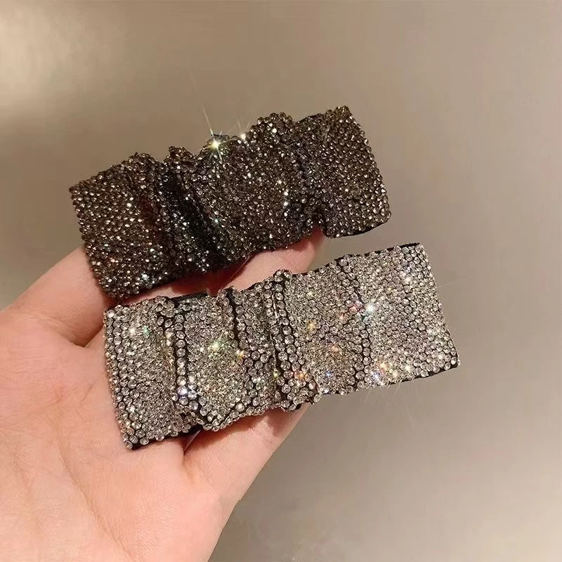 J HAO韩版-轻奢-褶皱-掰掰夹