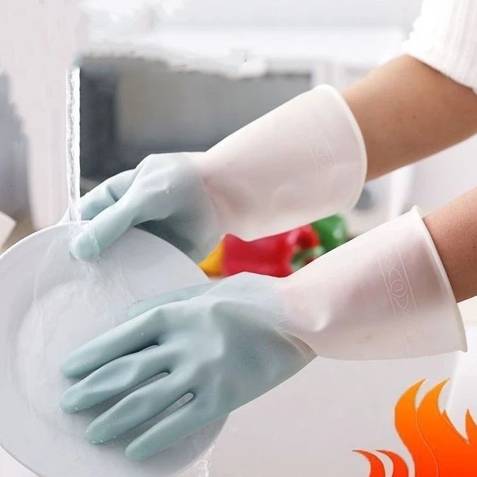 【8双】洗碗手套耐用防水厨房刷碗洗衣服干活家务清洁