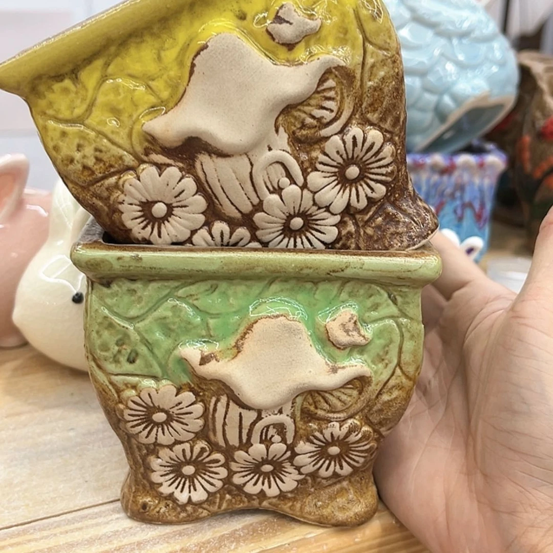 【闪购商品】陶瓷花盆