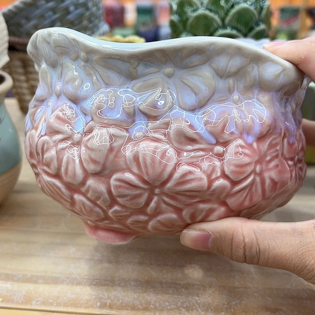 【闪购商品】陶瓷花盆