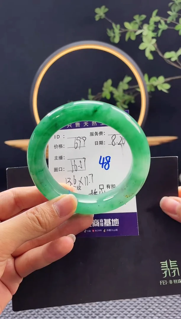 【闪购商品】石英质玉手镯未镶嵌48