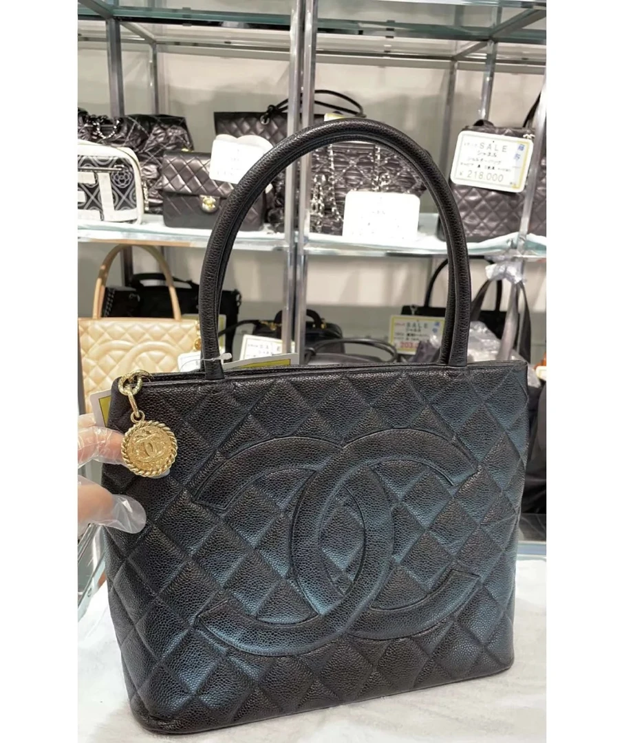 95新 Chanel/香奈儿 Rose/香奈儿希尔顿黑金886992