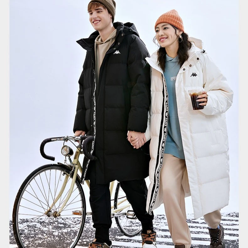 《已开价》Kappa卡帕2024冬户外防寒服串标长款羽绒服K0CZ2YY08D