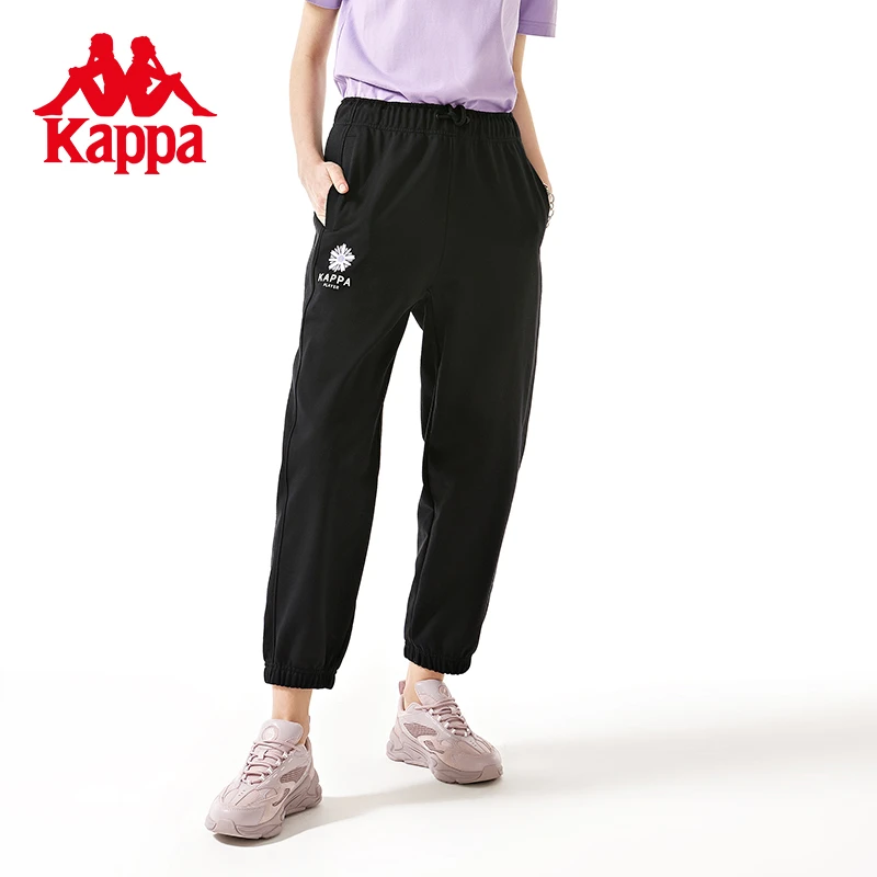 《尖货开价》Kappa卡帕2024新款小雏菊印花弹力小脚卫裤K0D22AK60