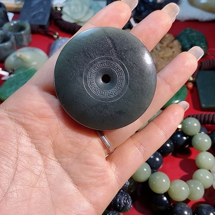 和田玉珠宝半成品未镶嵌