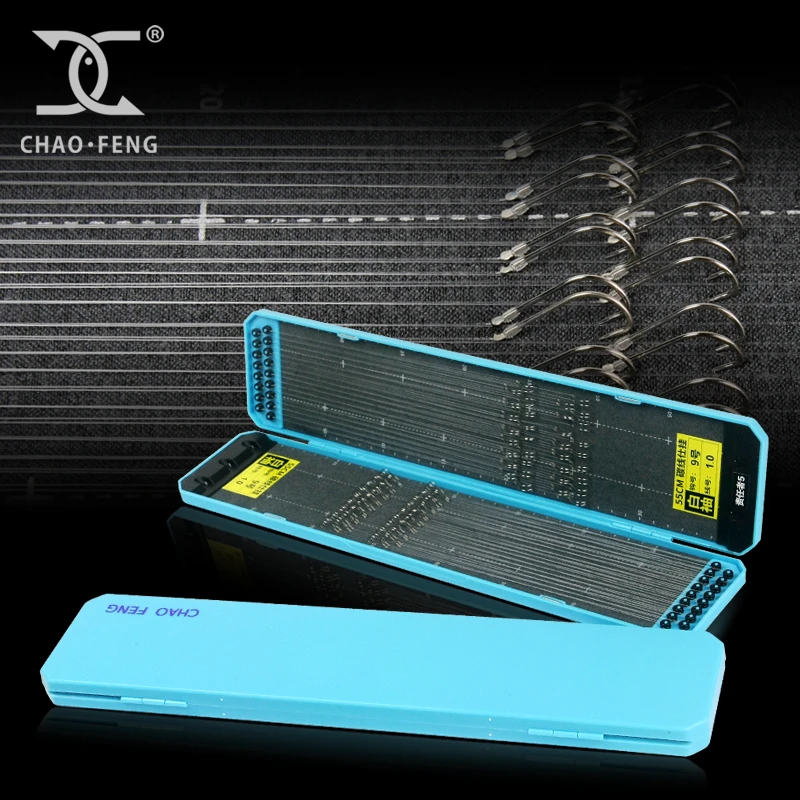 68付装仕挂罗非子线超锋双钩纯手工绑高强度耐磨碳线强拉力带O圈