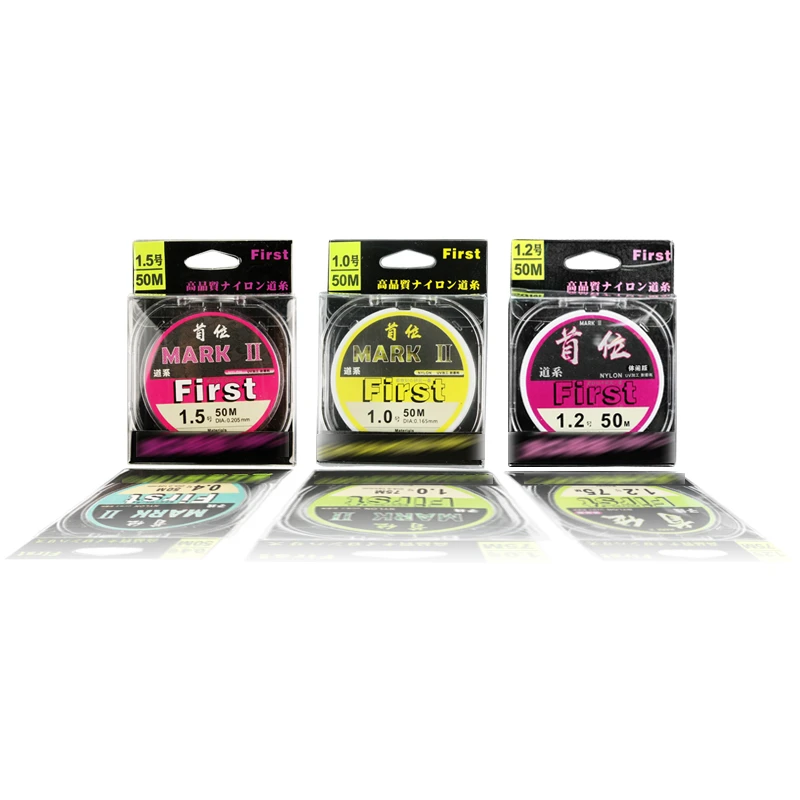 超锋首位尼龙线系列2代道系主线台钓脚线透明子线东丽线YGK原丝线
