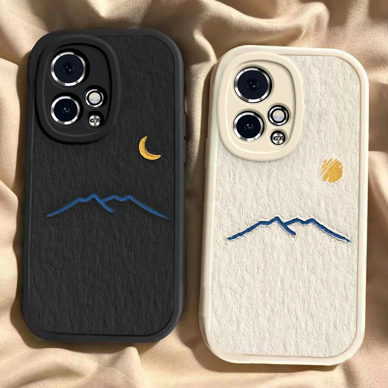 太阳山荣耀90GT手机壳Honor90情侣新款防摔全包软硅胶网红保护ins