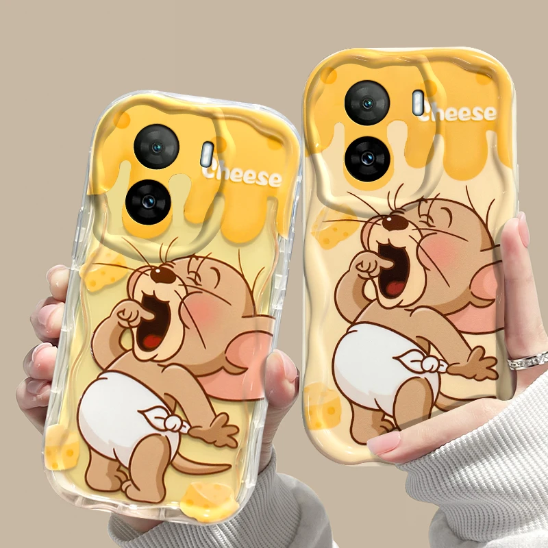 可爱杰瑞iQOOZ7手机壳爱酷z7x男女新款vivoiqooz7i全包防摔软壳xm