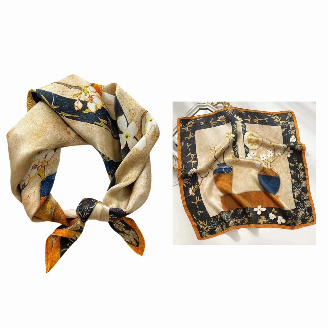 【高定版本】专拍手 蜀！时尚百搭经典秋冬幸运丝巾气质轻奢秋冬ins